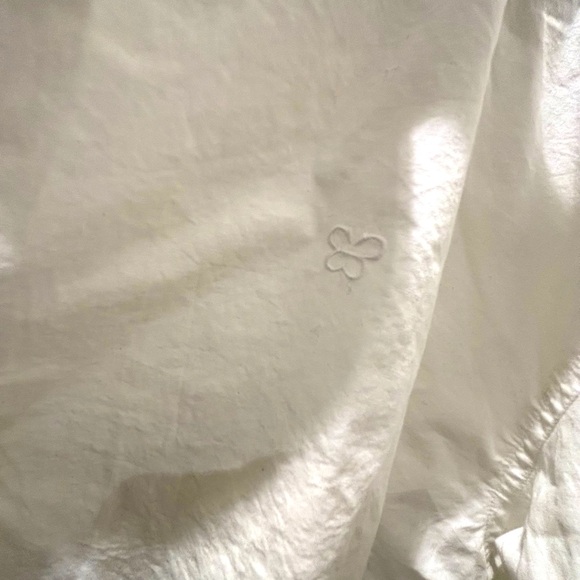 Aritzia cropped collared white shirt - Picture 3 of 6